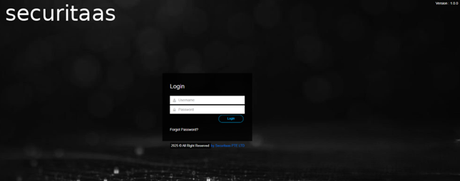 Login Screen